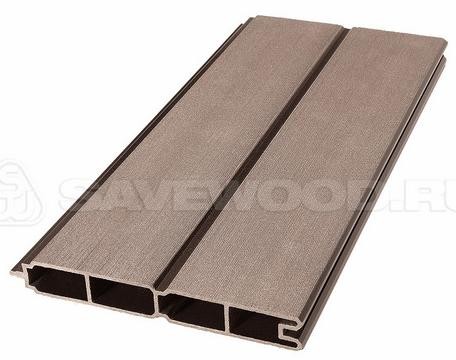Заборный профиль из ДПК Savewood SW Agger матовый терракот купить в Серпухове