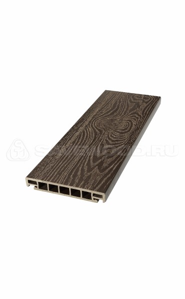 Террасная доска из ДПК SW Salix (S) (T) темно-коричневый купить в Серпухове