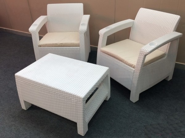 Комплект Yalta Balcony Set белый купить в Серпухове