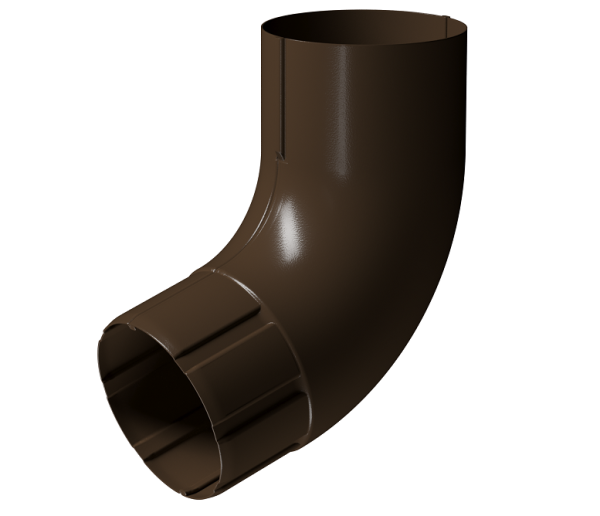 Колено 72° D90 Döcke STAL PREMIUM Каштан, (RAL 8017) купить в Серпухове