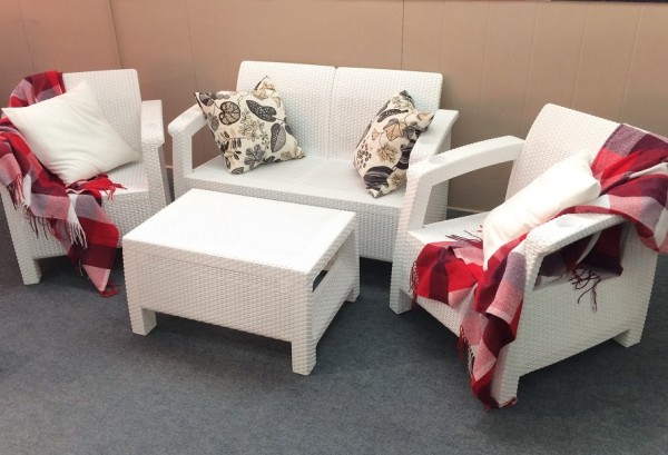 Комплект Yalta Terrace Set белый купить в Серпухове