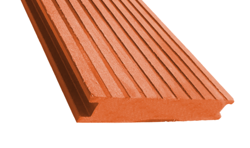 Террасная доска из ДПК ECODECKING Premium Терракот купить в Серпухове