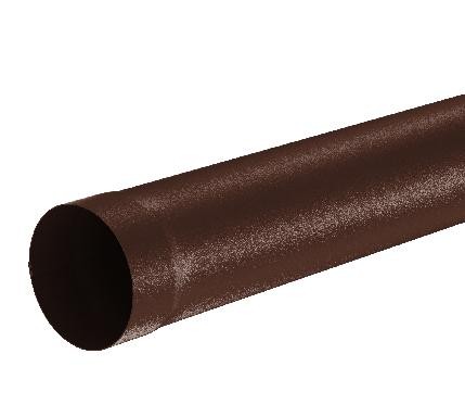 Водосток Aquasistem, Система 150/100 - Труба водосточная 3.00м RAL 8017 Коричневый matt купить в Серпухове