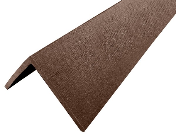 Уголок ДПК для сайдинга 70x70x3000мм Коричневый купить в Серпухове