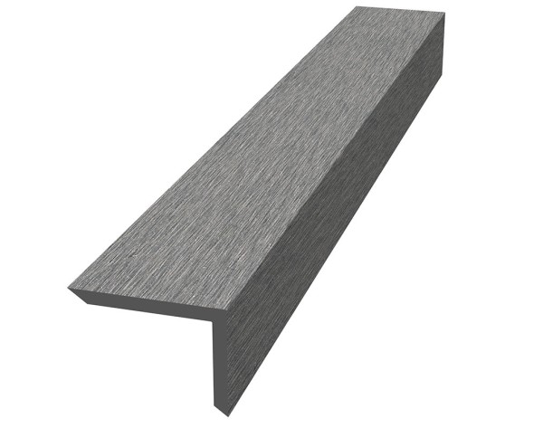 Уголок ДПК для террасной доски NauticPrime, 60x40x2900мм Тёмно-серый купить в Серпухове