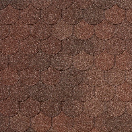 Гибкая черепица Tegola ASSISI terracotta 420 купить в Серпухове