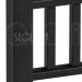 Комплект крышка/юбка для столба SEQUOIA BLACK купить в Серпухове