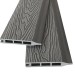 Заборная панель шип-паз EasyDecking Wood-Х 146х20 Серый купить в Серпухове