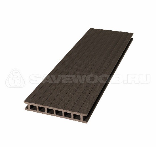 Террасная доска из ДПК SW Quercus Темно-коричневый купить в Серпухове