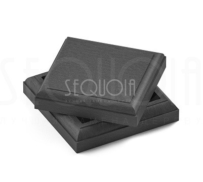 Комплект крышка/юбка для столба SEQUOIA GRAY купить в Серпухове