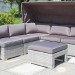 Диван-Трансформер AFINA плетеный из иск. ротанга AFM-320G Grey купить в Серпухове