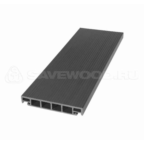 Террасная доска из ДПК SW-Salix «SaveWood» графит купить в Серпухове