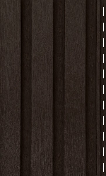 Сайдинг Ю-Пласт Тимберблок Рейка фасадная Орех тёмный купить в Серпухове