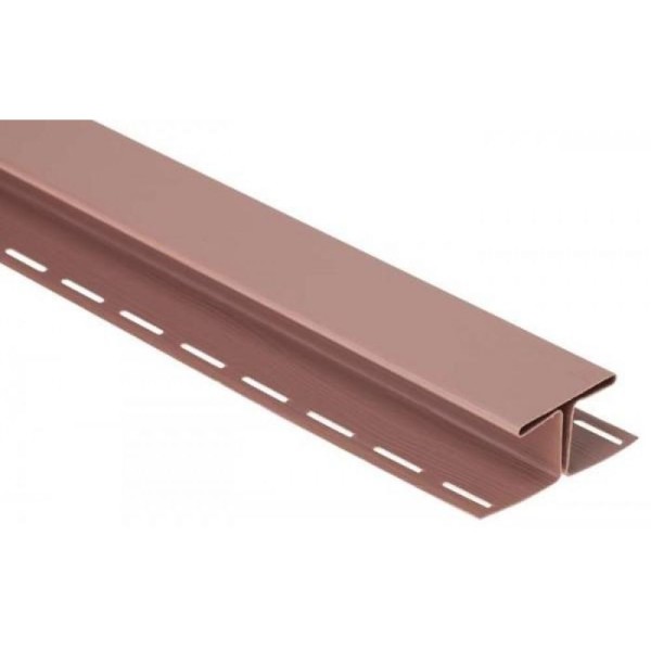 Н-профиль Люкс Крашенный, T-18, ВН, Красно-коричневый купить в Серпухове