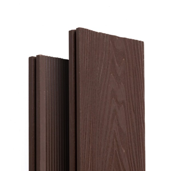 Террасная доска Ecodecking Экстра 3D полнотелая Графит купить в Серпухове