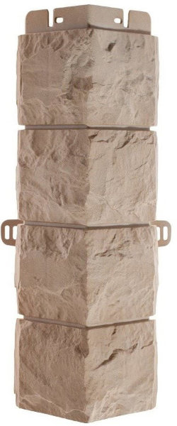 Фасадная панель Наружный угол фагот (талдомский), 0,45 х 0,13м (н) купить в Серпухове