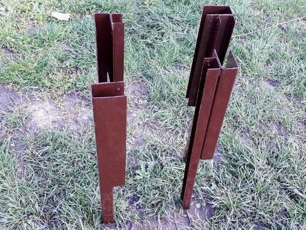 Угловой элемент металл, 90° для доски 225х30 мм Holzhof купить в Серпухове