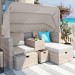 Комплект мебели AFINA плетеной из иск. ротанга AFM-330 Beige купить в Серпухове
