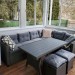 Комплект мебели AFINA плетеной из иск. ротанга AFM-307G-Grey купить в Серпухове