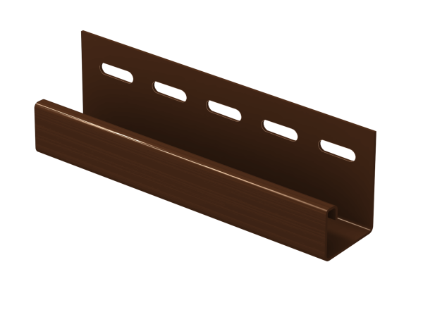 J-планка Ю-пласт Классика коричневая купить в Серпухове