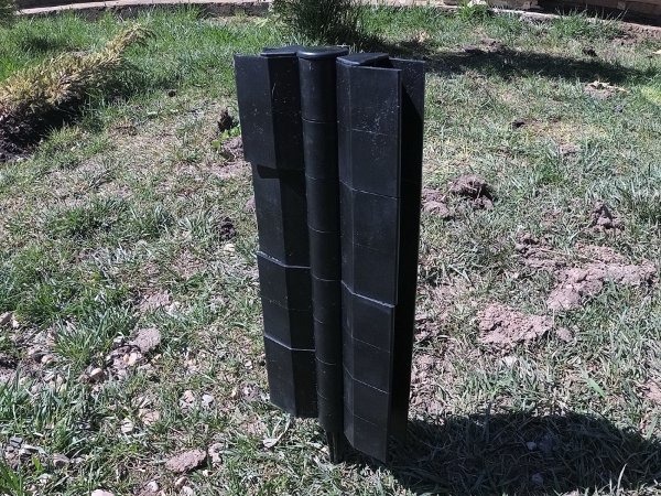 Угловой элемент поворотный, пластиковый от 60° до 300° для доски 300х30 мм из ДПК чёрный Holzhof купить в Серпухове