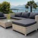 Комплект мебели AFINA плетеной из иск. ротанга YR821G Grey/Grey купить в Серпухове
