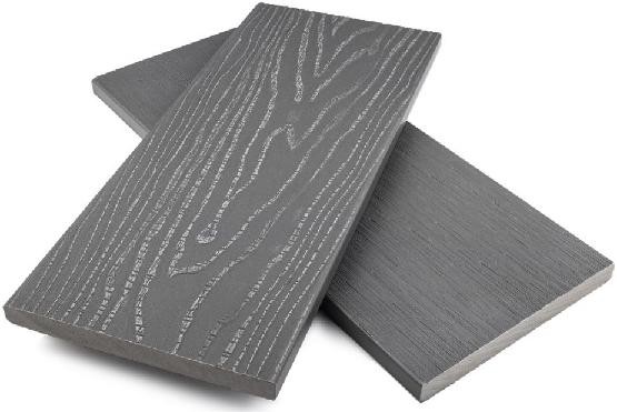Заборная доска ДПК полнотелая NanoWood Серый купить в Серпухове