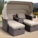 Комплект мебели AFINA плетеной из иск. ротанга AFM-330B Brown купить в Серпухове