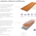 Фибросайдинг DECOVER 3600 x 190 x 8 мм Snow купить в Серпухове