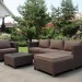 Комплект мебели AFINA плетеной из иск. ротанга YR821A Brown/Beige купить в Серпухове