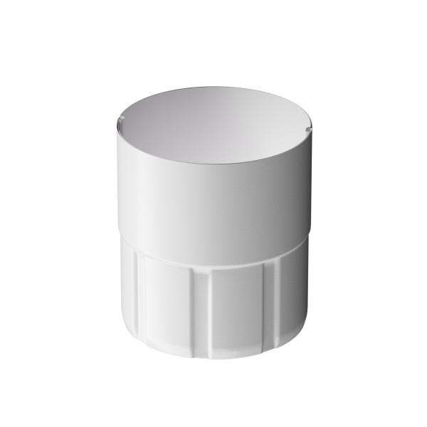 Муфта соединительная для водостока Döcke STAL PREMIUM, Пломбир купить в Серпухове