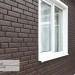 Фасадная панель Ю-Пласт Стоун Хаус Кирпич Коричневый купить в Серпухове