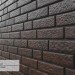 Фасадная панель Ю-Пласт Стоун Хаус Кирпич Коричневый купить в Серпухове