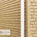 Фасадная панель Ю-Пласт Стоун Хаус Кирпич Песочный купить в Серпухове