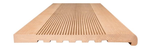 Ступени Полнотелые из ДПК NanoWood - Карамель купить в Серпухове