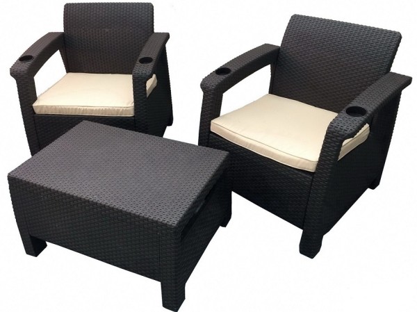 Комплект Yalta Balcony Set венге купить в Серпухове