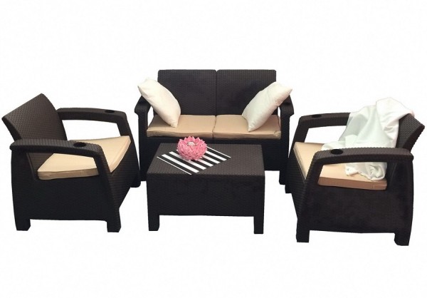 Комплект Yalta Terrace Set венге купить в Серпухове