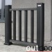 Ограждение из ДПК Outdoor Классик 3D STORM чёрный купить в Серпухове