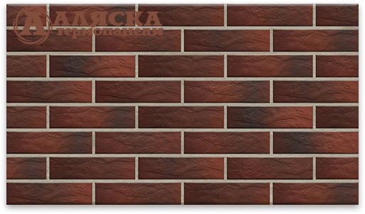 Фасадные Термопанели Аляска Cherry Rustic купить в Серпухове