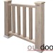Ограждение из ДПК Outdoor Классик 3D STORM серый микс купить в Серпухове