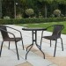 Комплект плетеной мебели AFINA из иск. ротанга Асоль-LR02 LRC-02/LRT-02-D60 Dark Brown купить в Серпухове