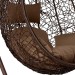 Кресло Подвесное из искусственного ротанга AFM-168A-L Brown купить в Серпухове