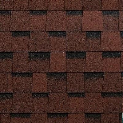 Двухслойная ламинированная черепица Shinglas, серия Фазенда – Красный купить в Серпухове