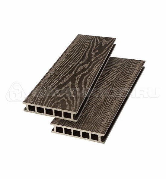 Террасная доска из ДПК SW-Fagus «SaveWood» темно-коричневый купить в Серпухове