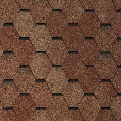 Гибкая черепица Tegola VENETO terracotta 206 купить в Серпухове