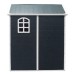 Сарай пластиковый Black Fox Modernist G 4,5м2 купить в Серпухове