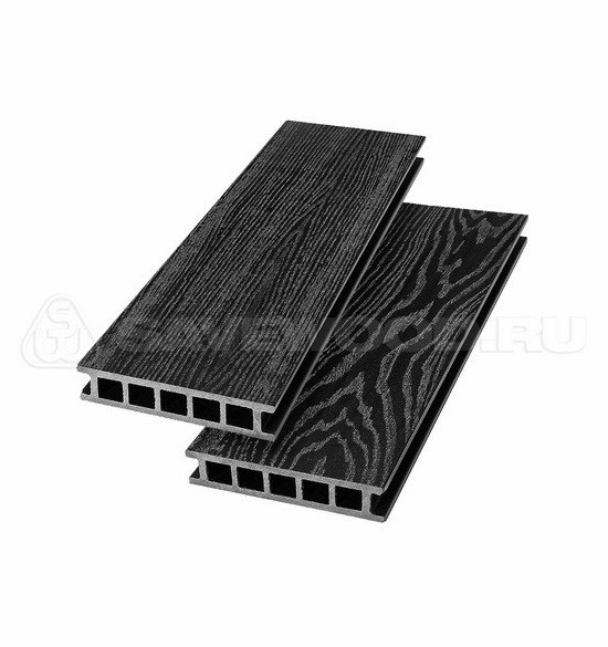 Террасная доска из ДПК SW-Fagus «SaveWood» черный купить в Серпухове