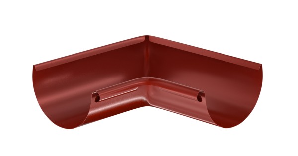 Водосток Aquasistem, система 150x100 - Угол желоба, внутренний 90° RR 29 Бургундский купить в Серпухове