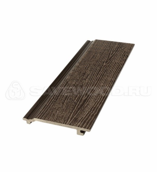 Сайдинг из дпк savewood sw-sorbus радиальный распил темно-коричневый купить в Серпухове