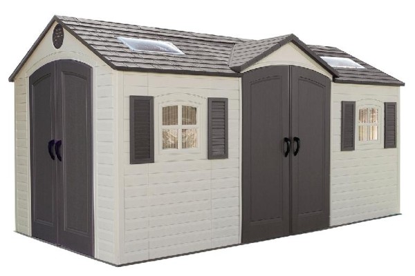 Сарай пластиковый LifeTime 15x8 DD купить в Серпухове